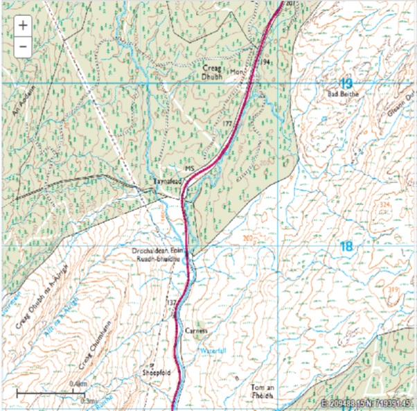 Confined Area Boundary